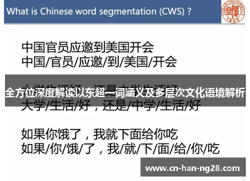 全方位深度解读以东超一词涵义及多层次文化语境解析