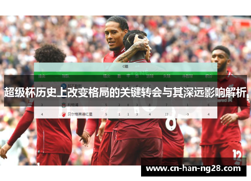 超级杯历史上改变格局的关键转会与其深远影响解析